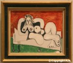 Picasso : La femme allongée 