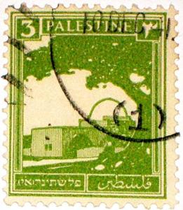 Timbre Palestine 1925