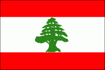 Liban drapeau