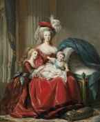 Marie-Antoinette par E. Vigée-Le Brun