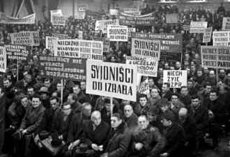 20 mars 1968 Pologne sionistes en Israel